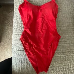 ANDIE AMALFI RED ONE PIECE SWIMSUIT S